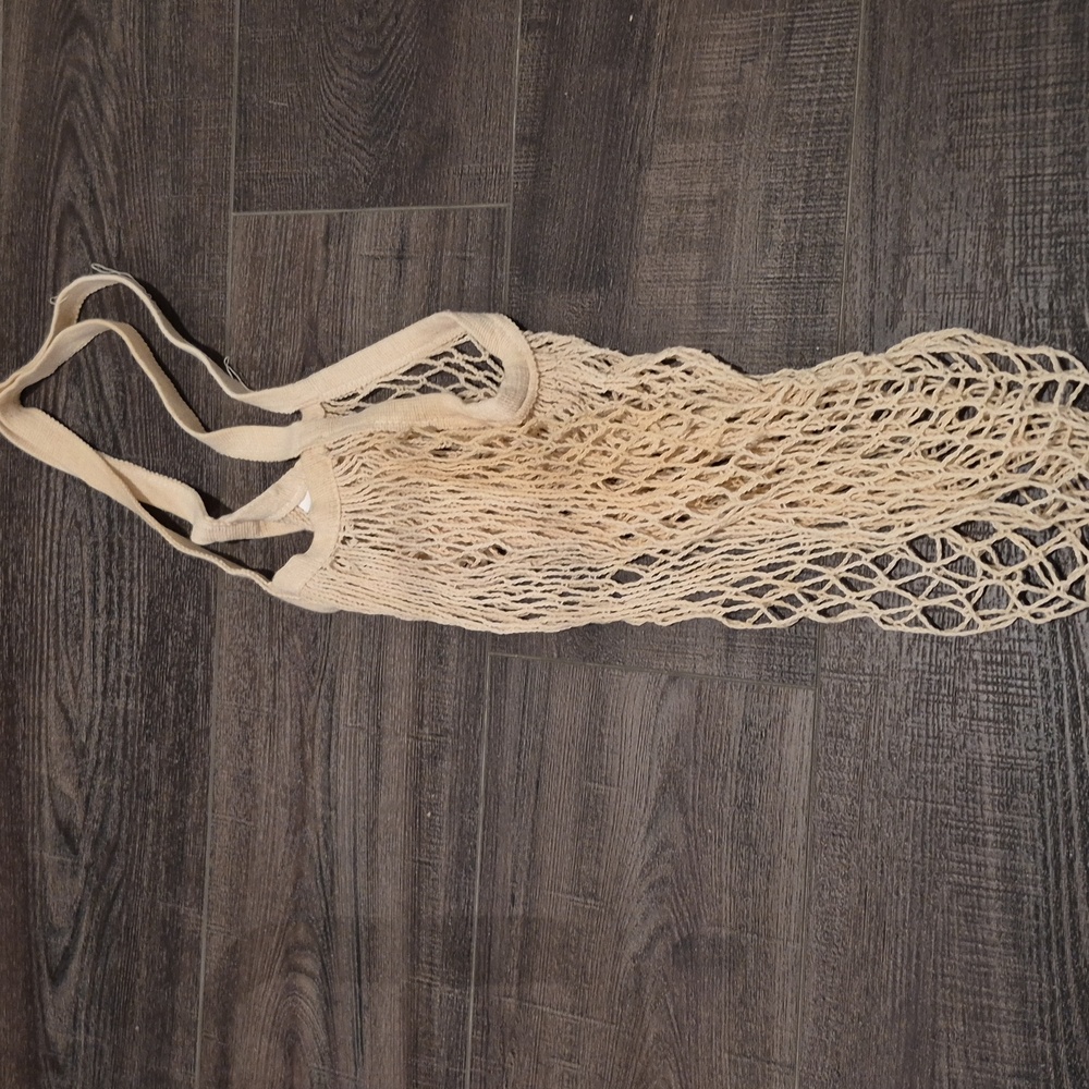 Wanderlust 100% Cotton Net Bag/Tote